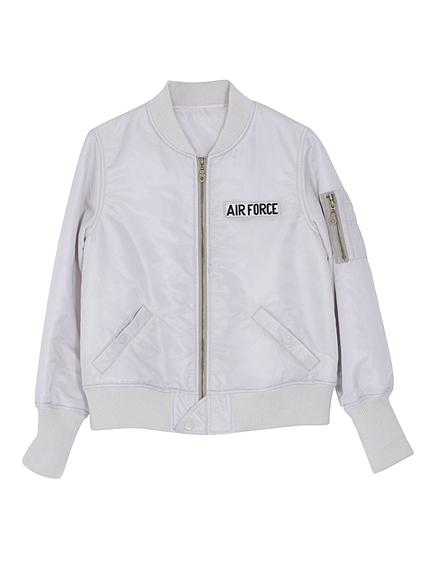 【dazzlin】MA-1ワッペンブルゾン