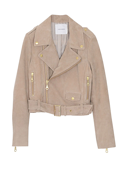 スエードライダースジャケット