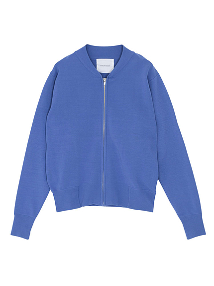 フォルムニットブルゾン