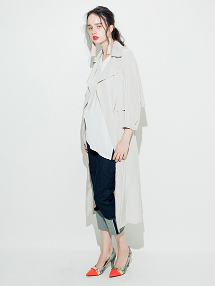 【CASUAL】シャツトレンチ