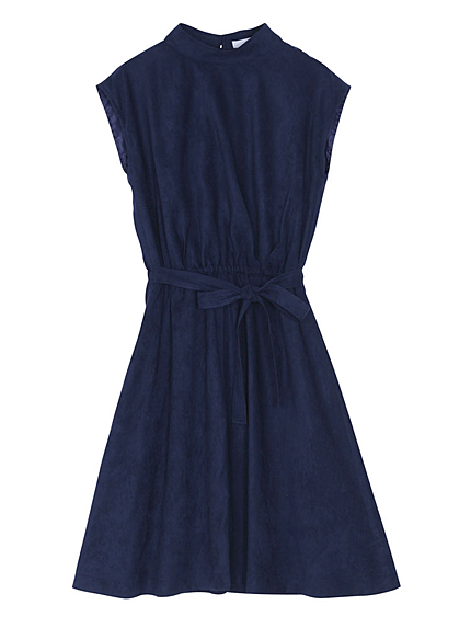 スウェードドレス/2015秋最新作