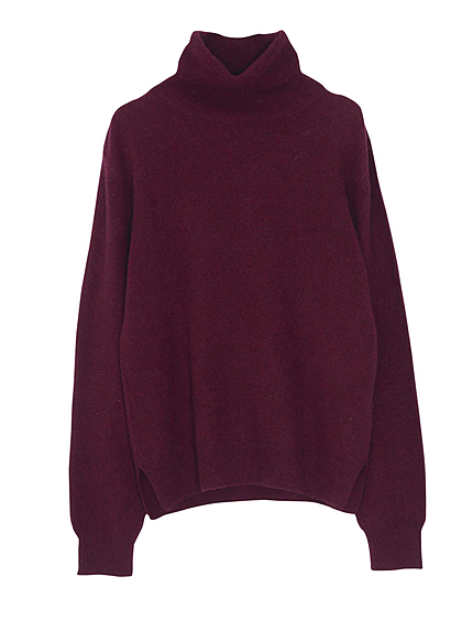 カシミヤタートルニット/2015秋最新作