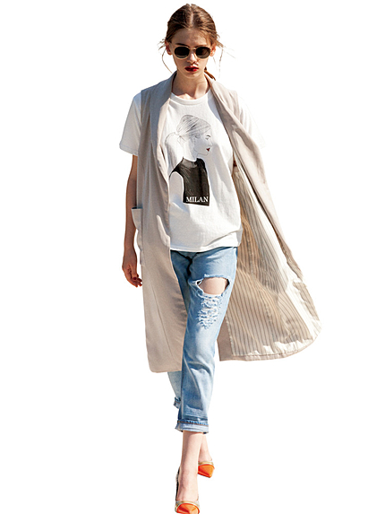 【MODE】ライトロングベスト