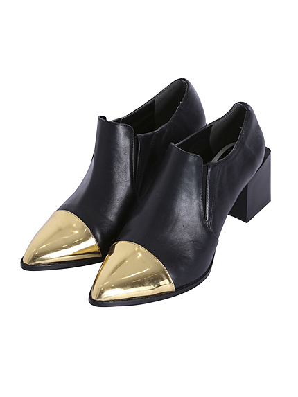 【SHOES】メタルミドルブーツ