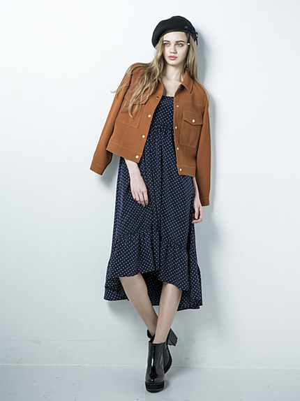 【dazzlin】ワークブルゾン