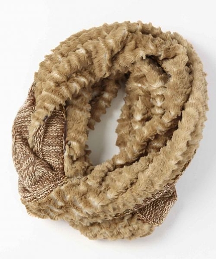 リバーシブルファースヌード