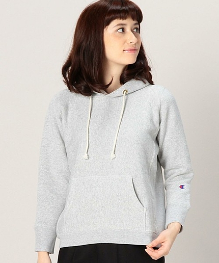 ［別注チャンピオン］Champion FLA HOODED POパーカー