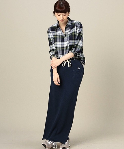 ［別注チャンピオン］Champion×GLR NY LONG スカート