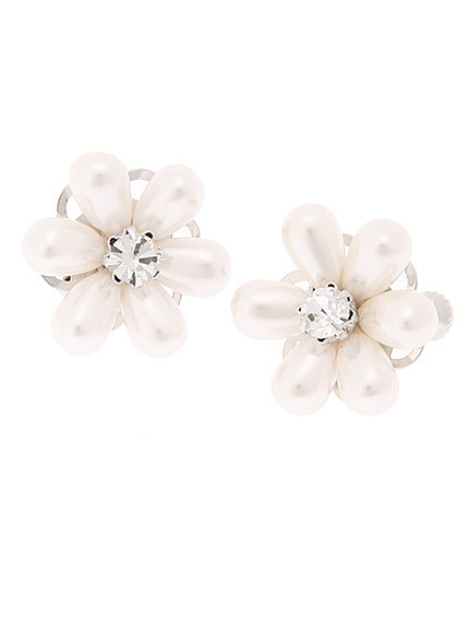 パールフラワーイヤリング(85384160)