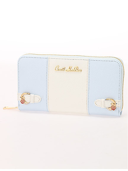 15.AW ローズモチーフラウンド長財布