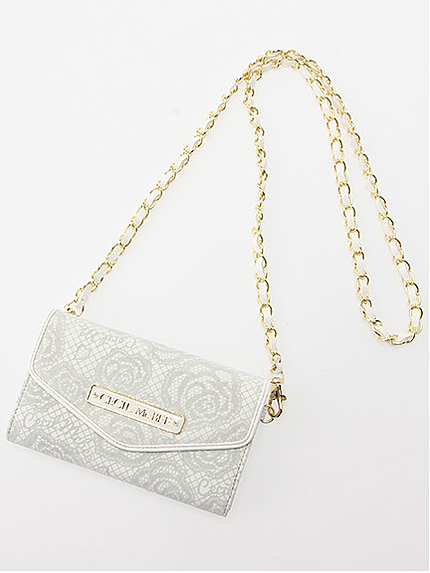 15.AW　フロッキー花柄マルチポシェット