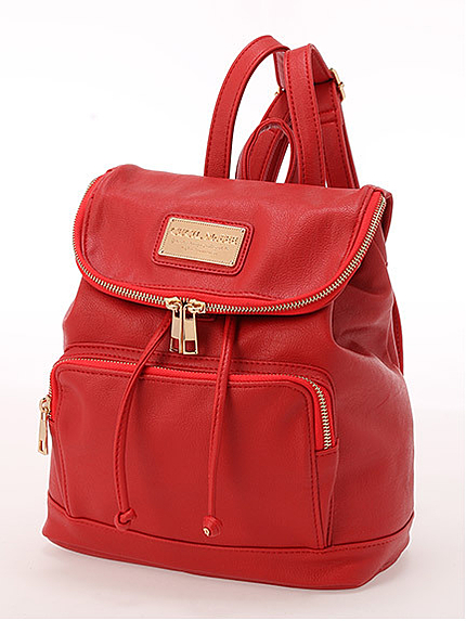 ZIPポケットフラップリュック