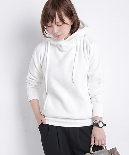 NU別注リバースウィーブプルオーバーパーカ