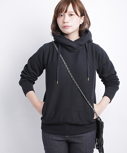 NU別注リバースウィーブプルオーバーパーカ