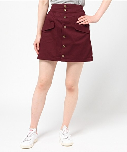 WEGO/前ボタンミニスカート
