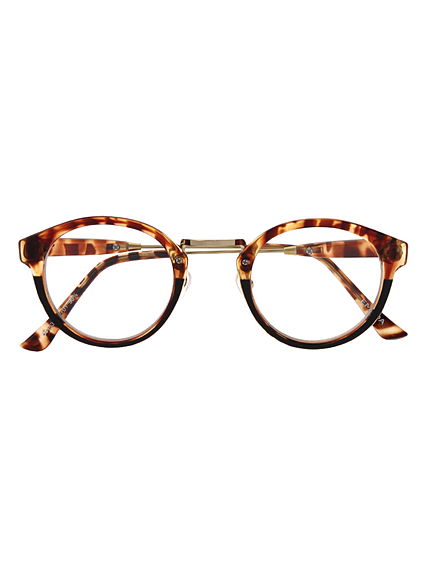 2 TONE color伊達眼鏡