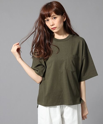 ワイドポケットTシャツ