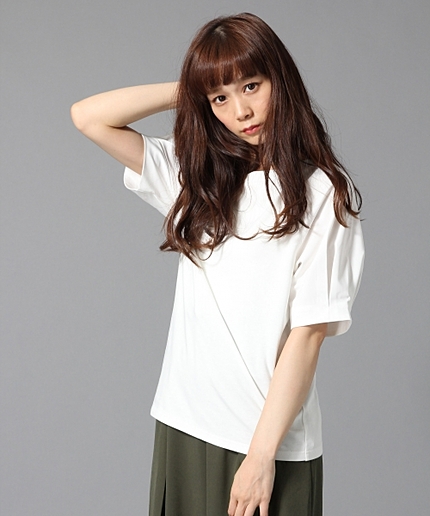 ソデフハクキリカエカットソー