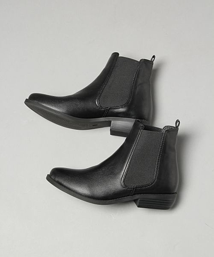 【ロングセラー】サイドゴアフラットブーツ