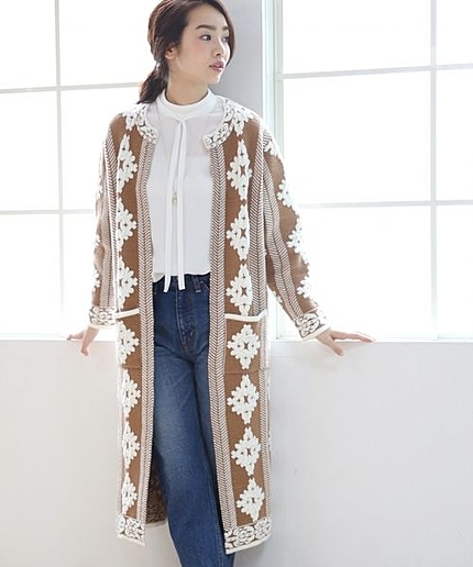 【WEB先行予約】１２ＧＡＣ／ＪＱＤクルーロングカーディガン