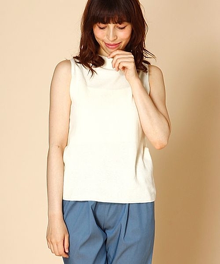 14Gカタアゼノースリーブニット