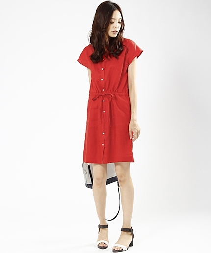 リネンワンピース