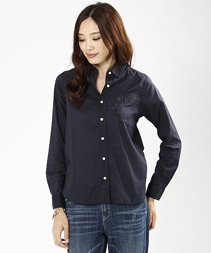 ソリッドワッシャーシャツ