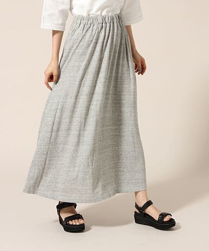 ■新作アイテム■ギャザーカットマキシスカート