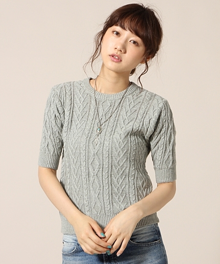 ■新作アイテム■ＵＳＡコットンケーブルプルオーバー