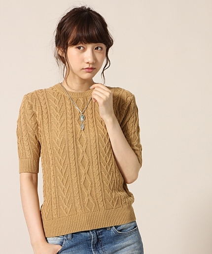 ■新作アイテム■USAコットンケーブルプルオーバー