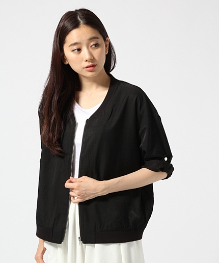 【WEB限定特別価格】リブクルーブルゾン