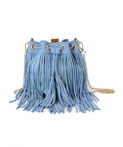 <Laugoa>フリンジチェーン ショルダーBAG #