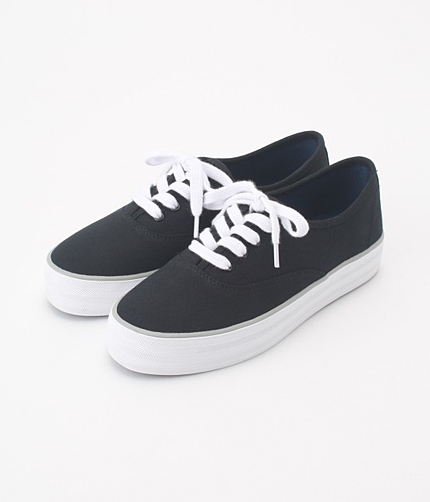 【Keds】Wネームトリプルレースアップスニーカー