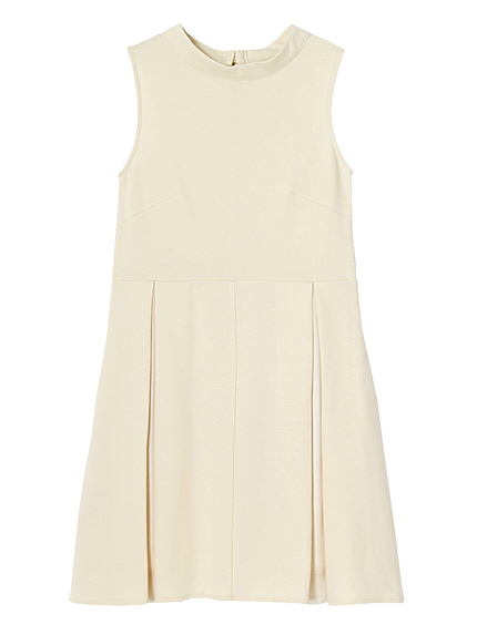 【W】バックリボンＡラインワンピース