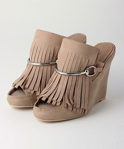 　JEFFREY CAMPBELLフリンジサンダル/BCJ/C FRNG SNDL120