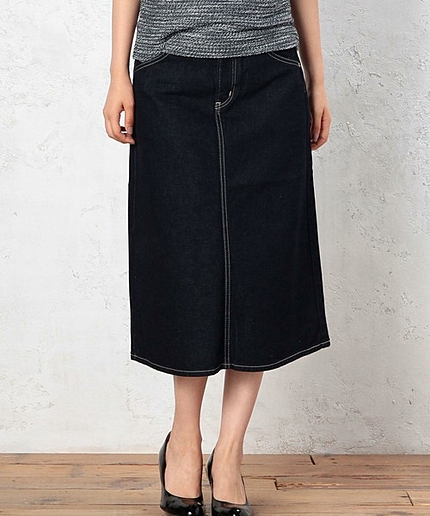 Lee（リー）ミモレDENIM スカート