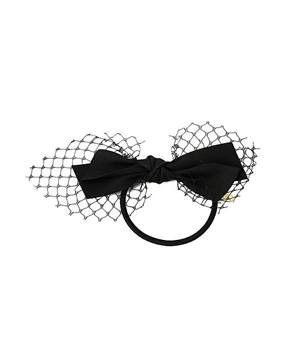 GC リボン&チュールポニー ヘアゴム