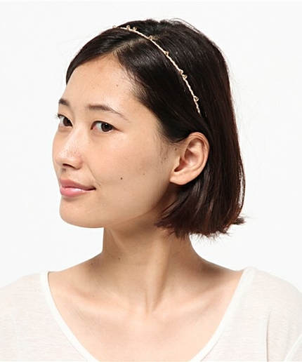 ＜closet story＞ ミニビーズ カチューシャ