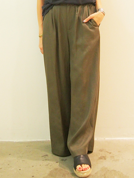 テンセルワイドパンツ
