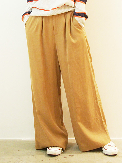 テンセルワイドパンツ