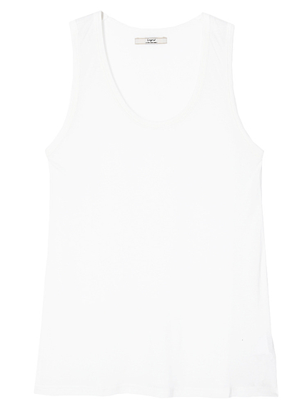 シフォンコンビタンクトップ