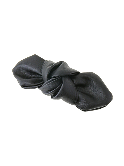 エコレザーリボンバレッタ