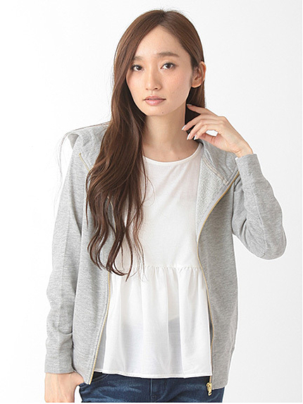 【Special Price】・ミニ裏毛ジップパーカー