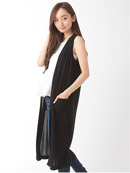 ・梨地マキシジレ