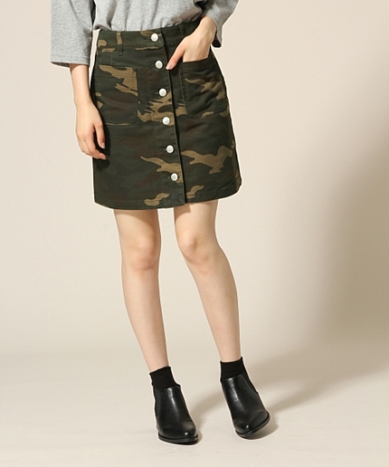 ■新作アイテム■マエボタンダイケイスカート