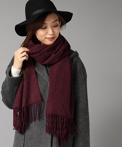 ウールカシミヤストール