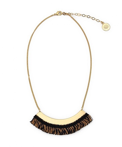 BY LOUISE HENDRICKS フリンジネックレス