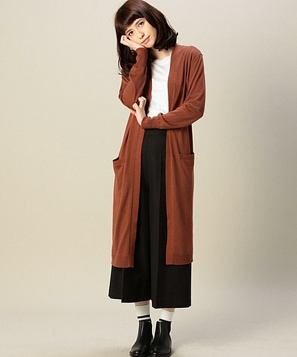 KF HandWash C/N SUPER ロングカーディガン