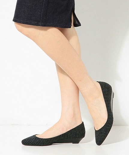 ボワソンショコラ/BBC ポインテッドWEGパンプス25