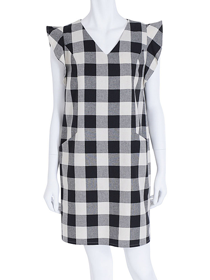 【DUO】BIGチェックワンピース